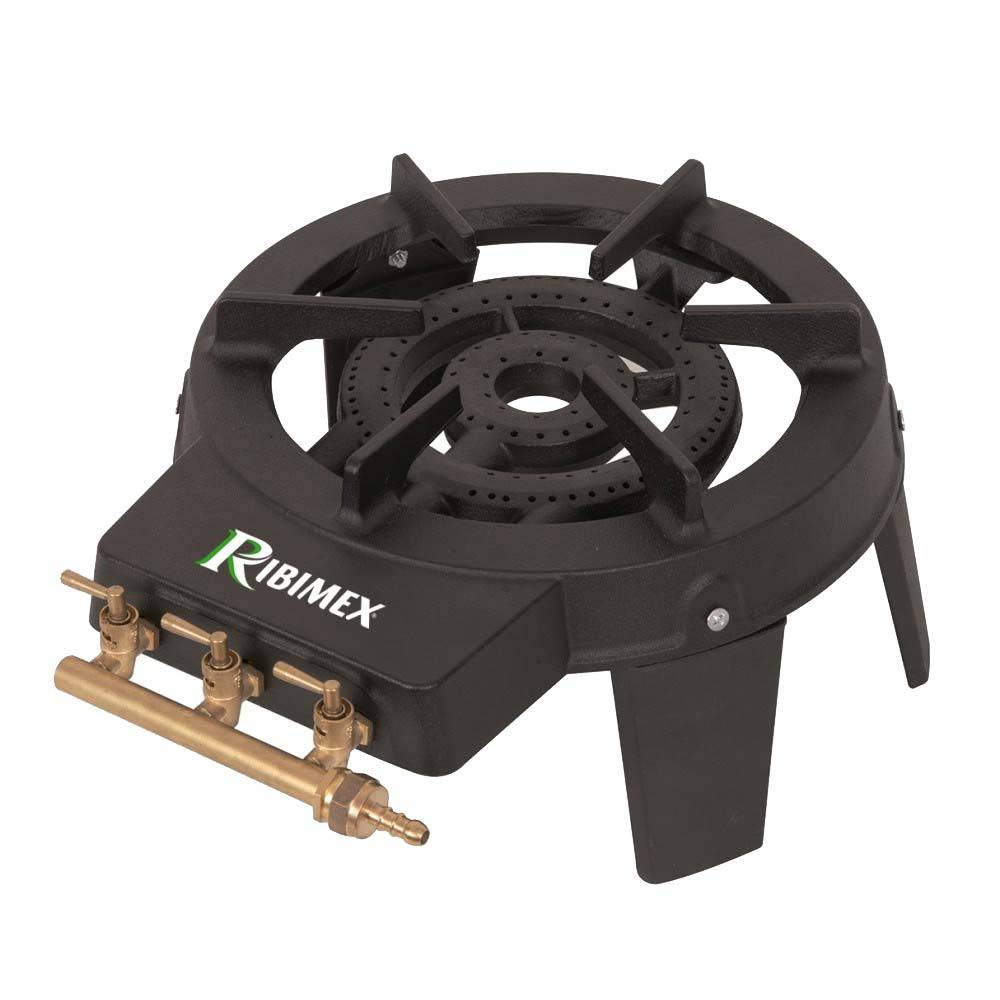 Ribimex - Réchaud gaz 2 feux 4 pieds 9000 W - Image 1