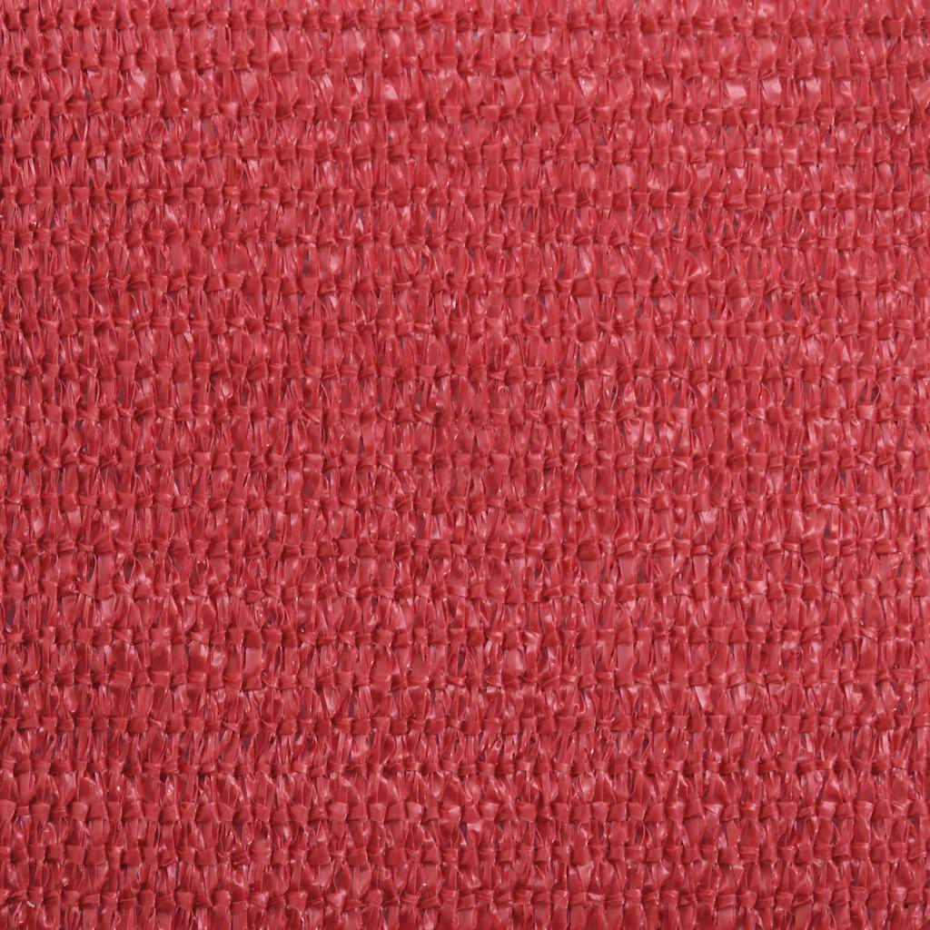 Voile d'ombrage PEHD rouge 2.5 x 2.5 m 160 g/m² - PANGIVO - Image 9