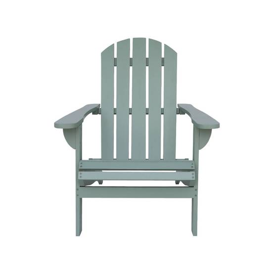 sweeek - Fauteuil adirondack vert de gris en bois d'acacia avec accoudoirs KERINA. plusieurs coloris. 90 x 71 x 91.5 cm | sweeek - Image 5
