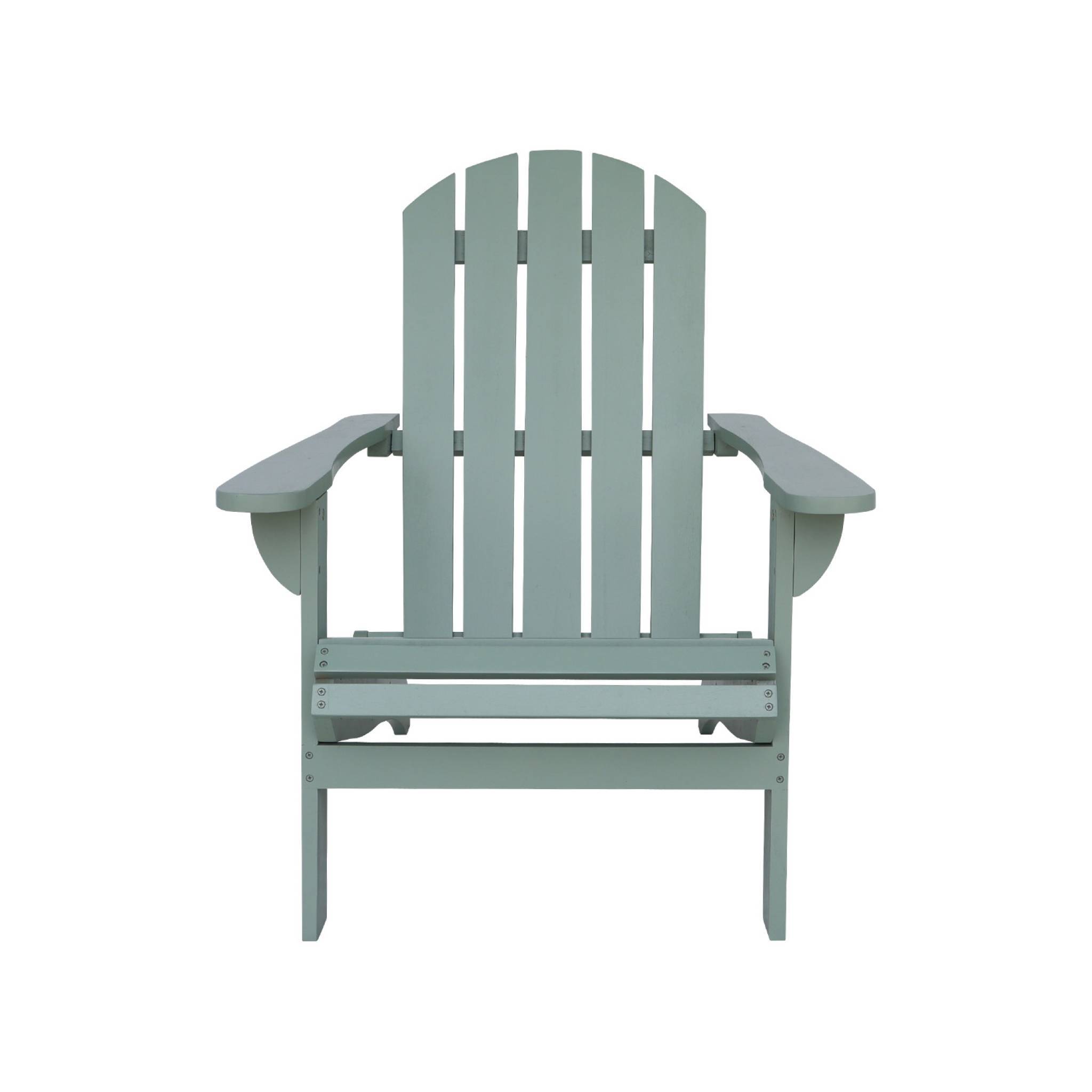 sweeek - Fauteuil adirondack vert de gris en bois d'acacia avec accoudoirs KERINA. plusieurs coloris. 90 x 71 x 91.5 cm | sweeek - Image 5