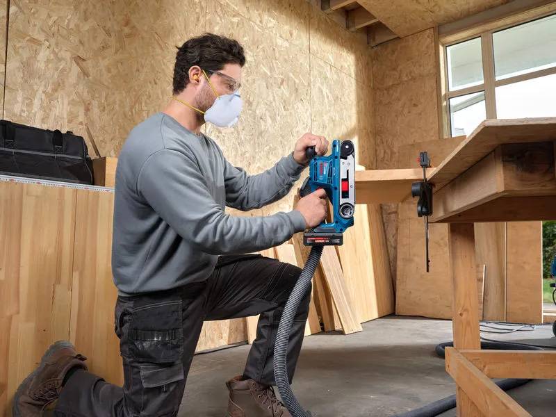 Ponceuses à bande 18V PRO GBS18V-75 - BOSCH - sans batterie, ni chargeur - 06012C2000 - Image 2