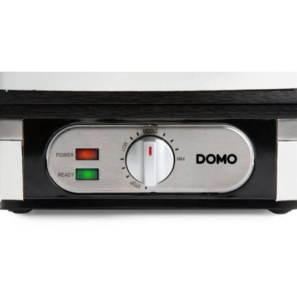 Machine a Gaufre - Gaufrier Electrique - DOMO - DO9274W - 1400 W - 2 gaufres XL - Blanc - Image 5