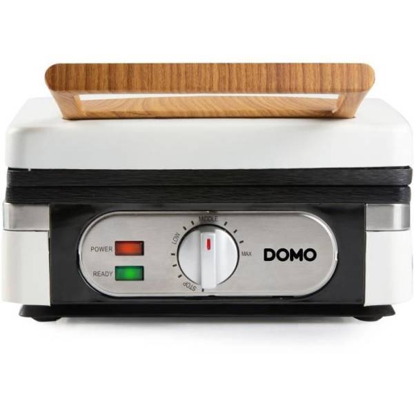 Machine a Gaufre - Gaufrier Electrique - DOMO - DO9274W - 1400 W - 2 gaufres XL - Blanc - Image 6