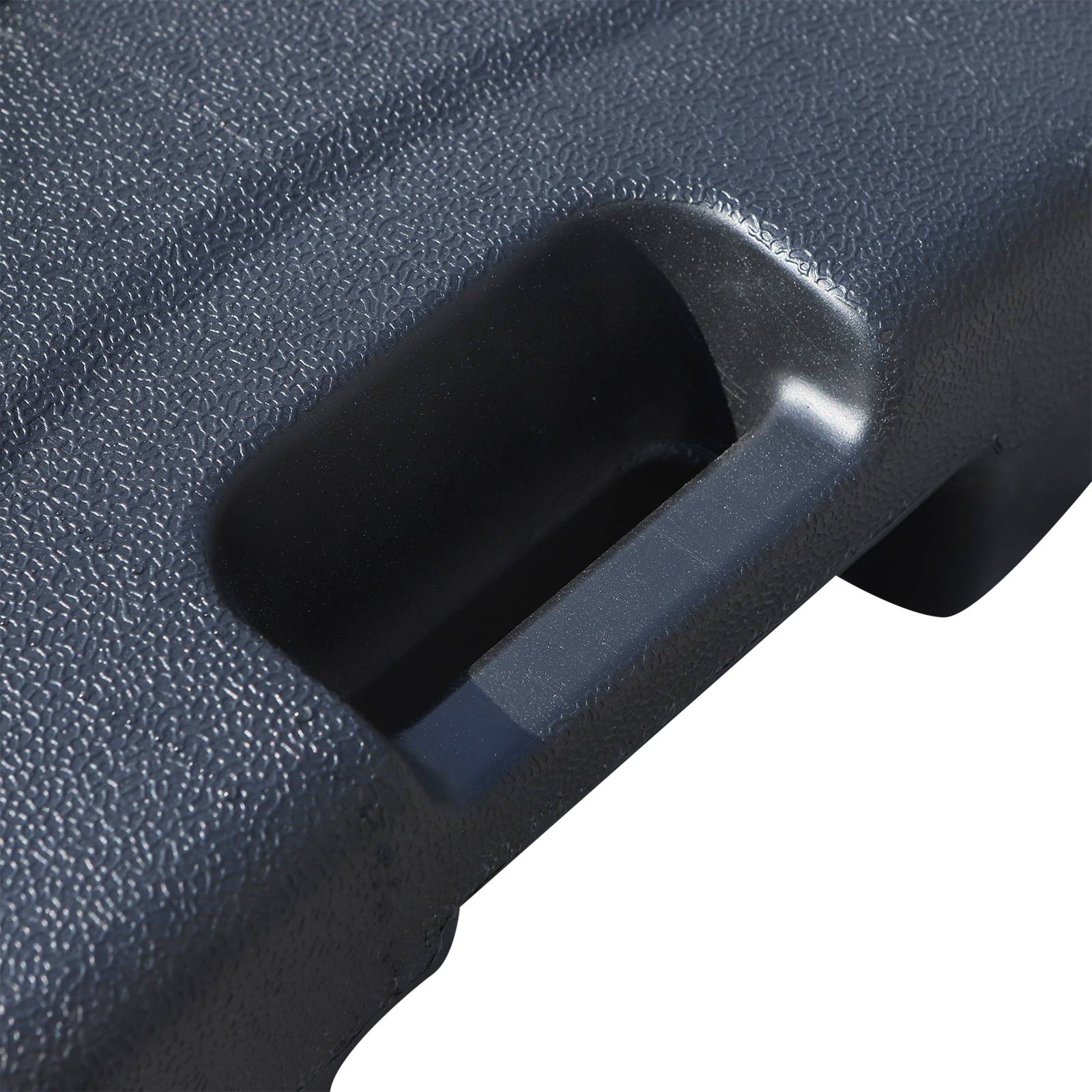 OUTSUNNY Pied de parasol rond base de lestage 15 Kg poignée HDPE noir