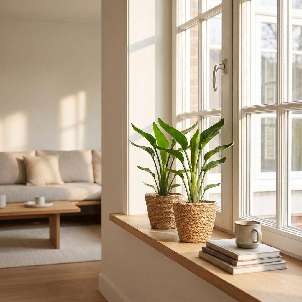 Strelitzia Reginea - Oiseau de paradis - Pot de 12cm - 1 plante - Panier - Plantes d'intérieur - Image 3