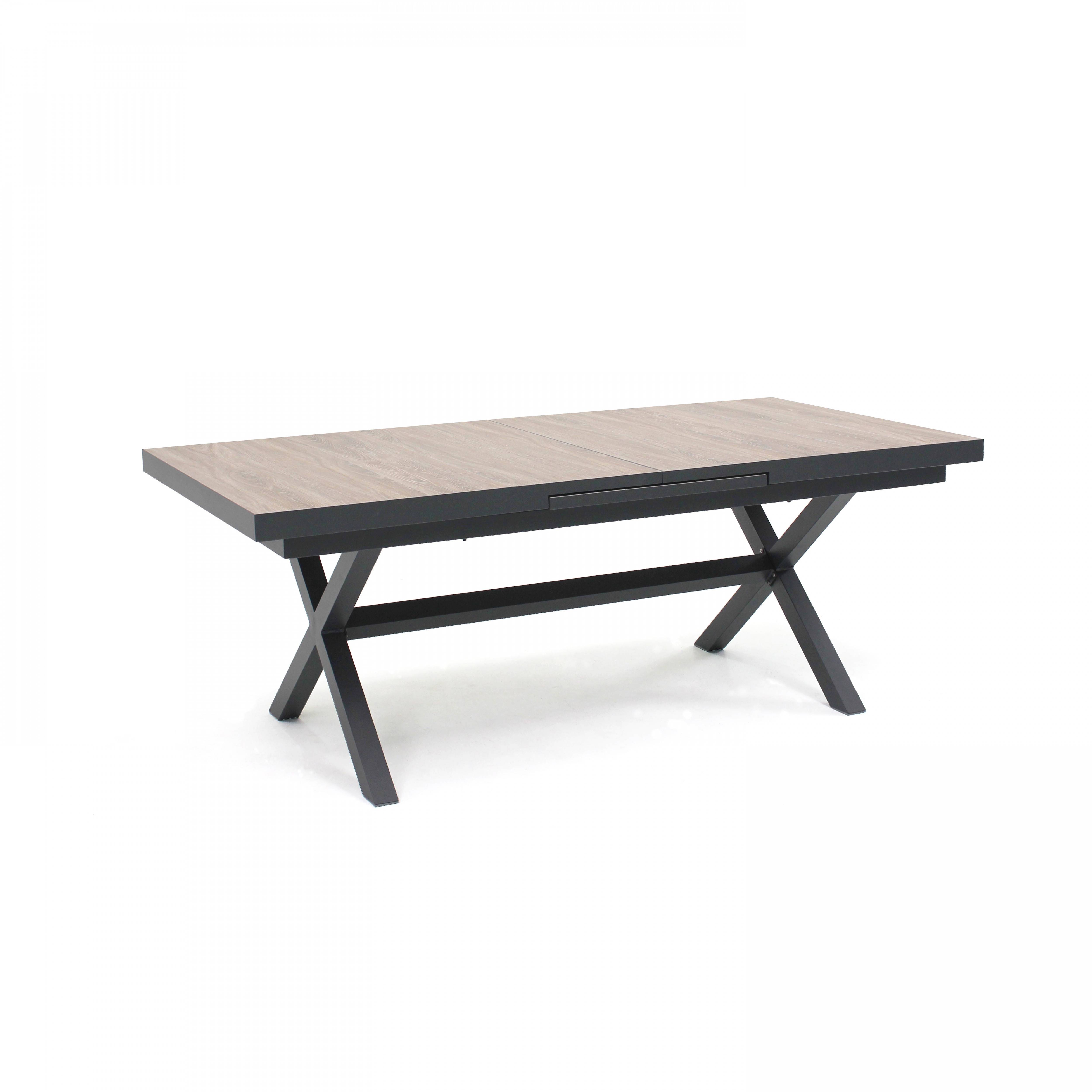 Oviala - Table extensible aluminium et céramique avec 10 chaises Tivoli - Oviala - Image 5