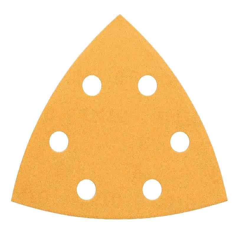 Bosch - 5 Feuilles abrasives C470 BOSCH pour ponceuses Delta 93 mm Best for Wood and Paint 6 trous - taille  - BOSCH ACCESSOIRES - Image 1