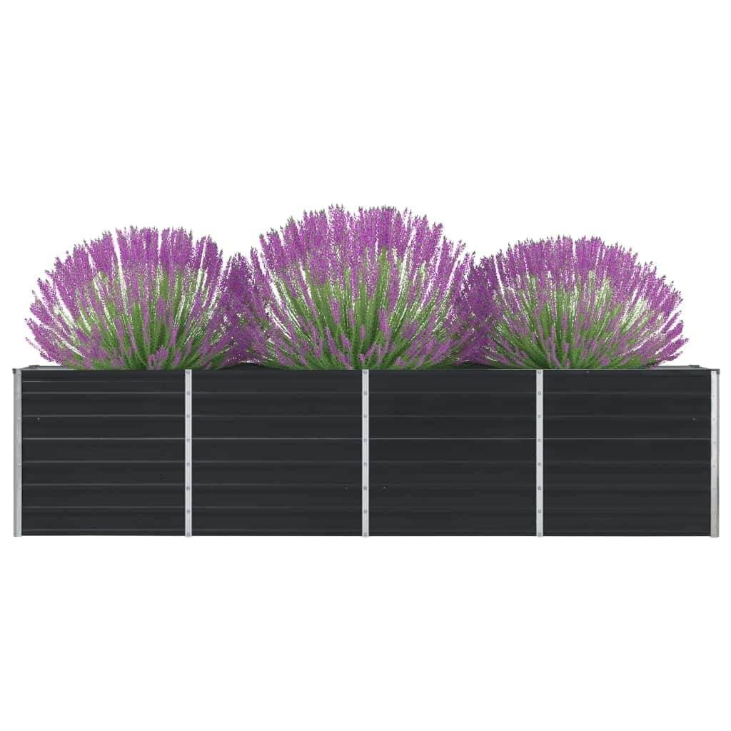 Prolenta Premium - Jardinière acier anthracite 320 x 40 x 77 cm - Prolenta premium p367.3 - Image 4