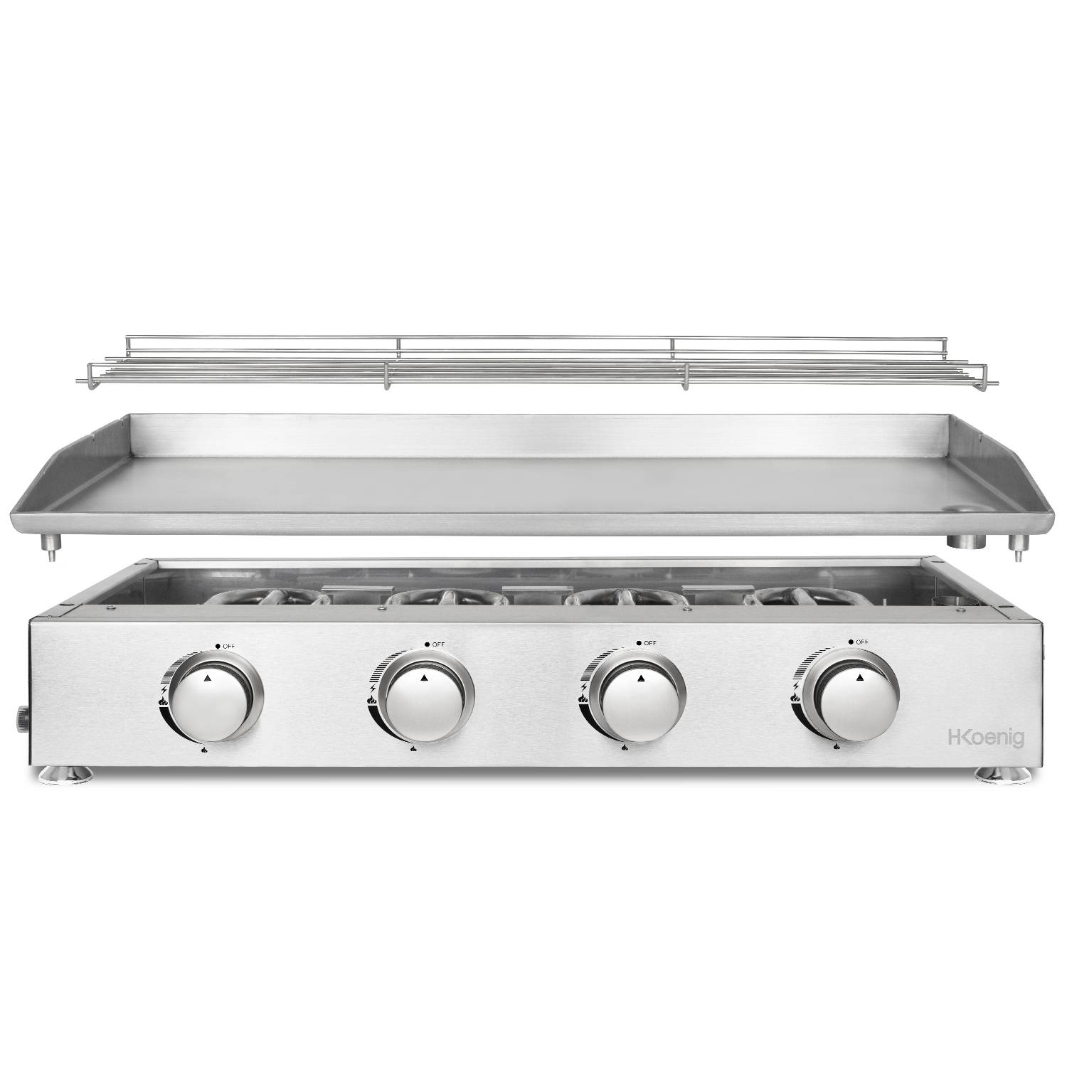 H.Koenig - Plancha 4 brûleurs en U - PLX940 H.Koenig - Image 4