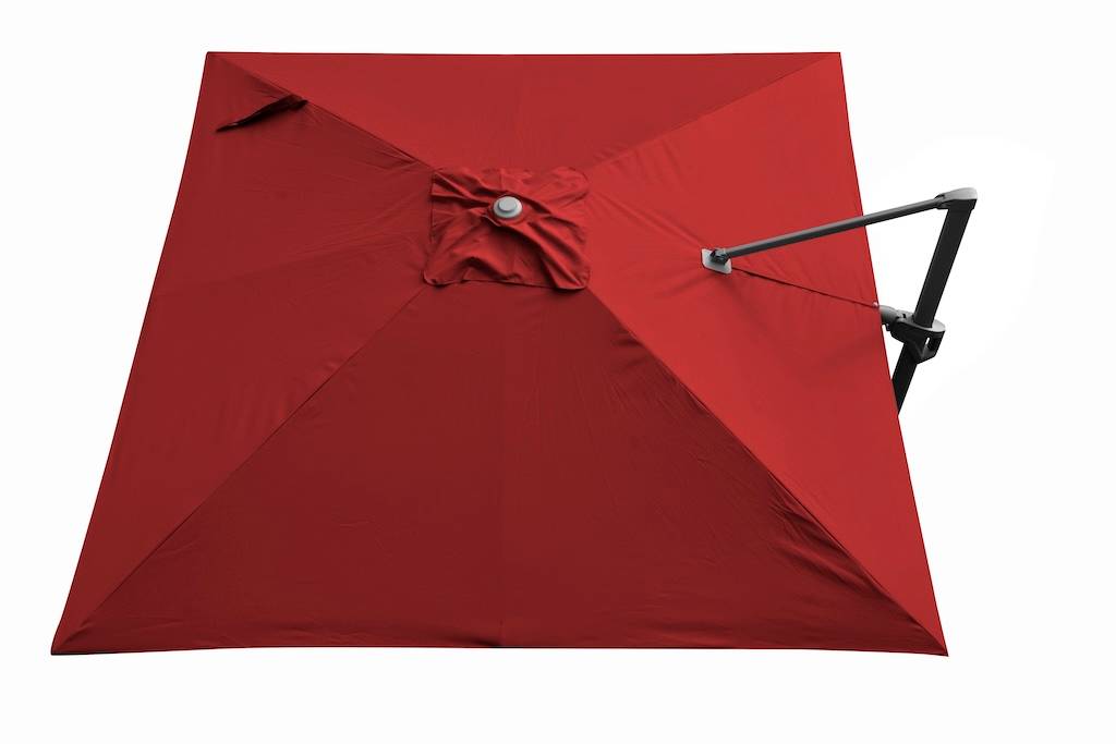 Proloisirs - Toile Parasol Mat Déporté NH 3x3/8 Polyester 210gr SD - Rouge PROLOISIRS