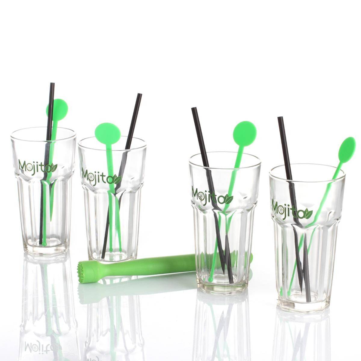 Coffret à Mojito "13 Pièces" 14cm Transparent - Image 1