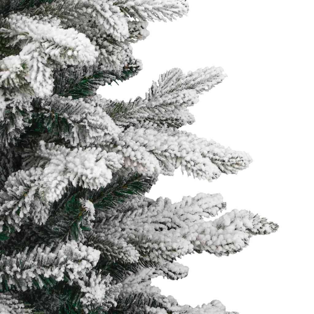 Sapin de Noël | Arbre de Noël Artificiel à Branches Articulées Blanc 150 cm Maison Chic - Image 9