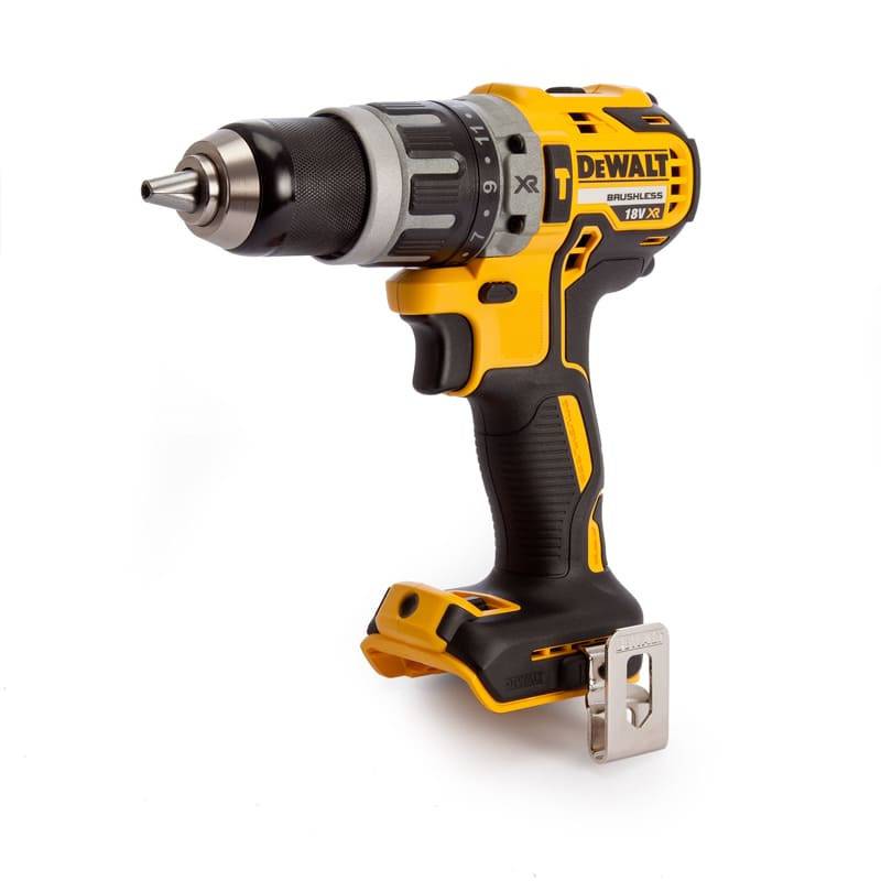 Pack 2 outils XR 18V 5.0 Ah - Perceuse visseuse à percussion DCD796 + meuleuse Ø125 mm DCG405 - DEWALT - avec 2 batteries 18V 5Ah - chargeur - coffret - Image 2