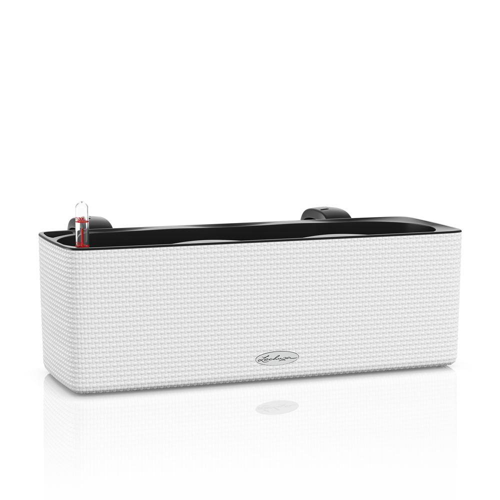 Lechuza - Pot Balconissima Color, blanc, alimentation par mèche 40 cm Lechuza - Image 1