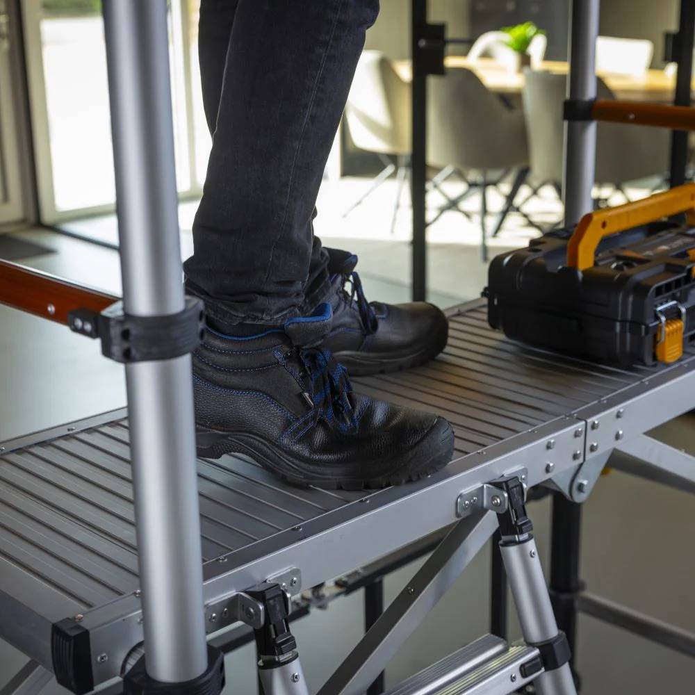 Échafaudage télescopique aluminium Batavia – plateforme 120x48 cm – hauteur 90 cm - Image 6