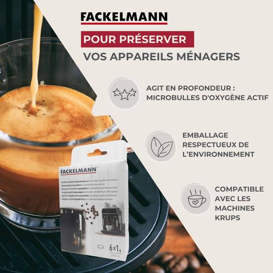 Pastilles détergentes pour appareils électroménagers par 6 Fackelmann Petit Déjeuner - Image 2