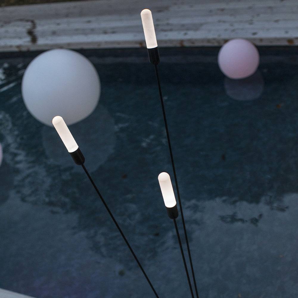 Lumisky - Lampadaire d'extérieur filaire REEDS LED H156cm - Image 3