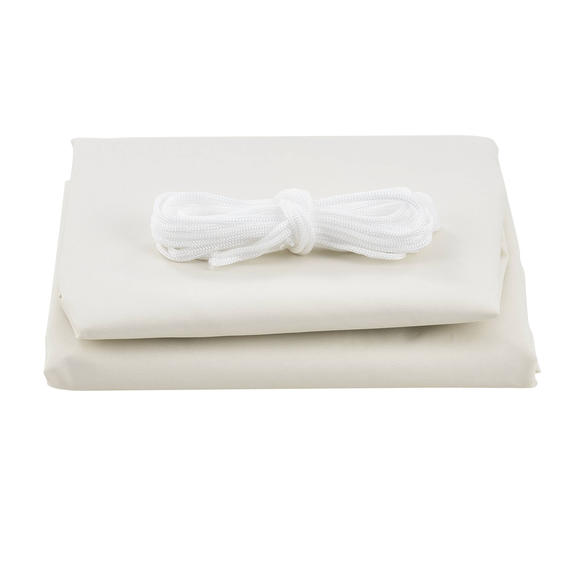Voile d'Ombrage Lerma Rectangulaire Beige 4 x 6 m [en.casa] - Image 2