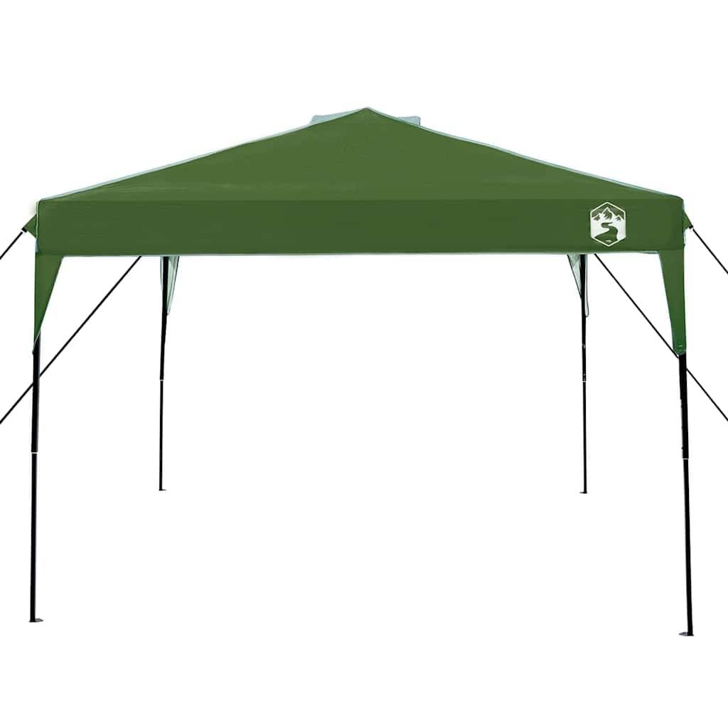 Tonnelle Pliante 3x3m Tissu Montage Rapide pour Jardin Terrasse Vert 300x300 cm – ComfortXL Outdoor Living - Image 7