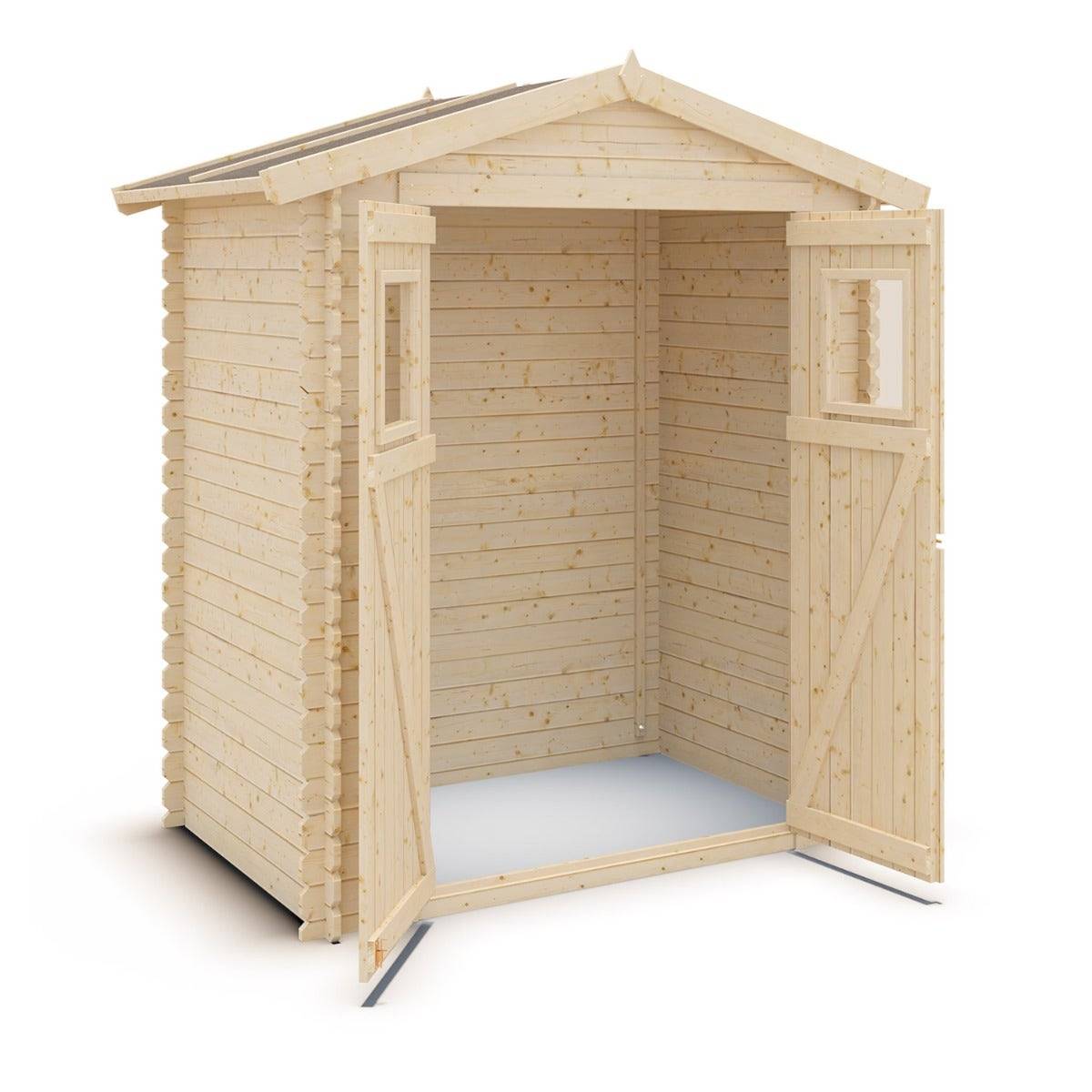 Abri de jardin - bois brut - 2,3 m² - Image 2