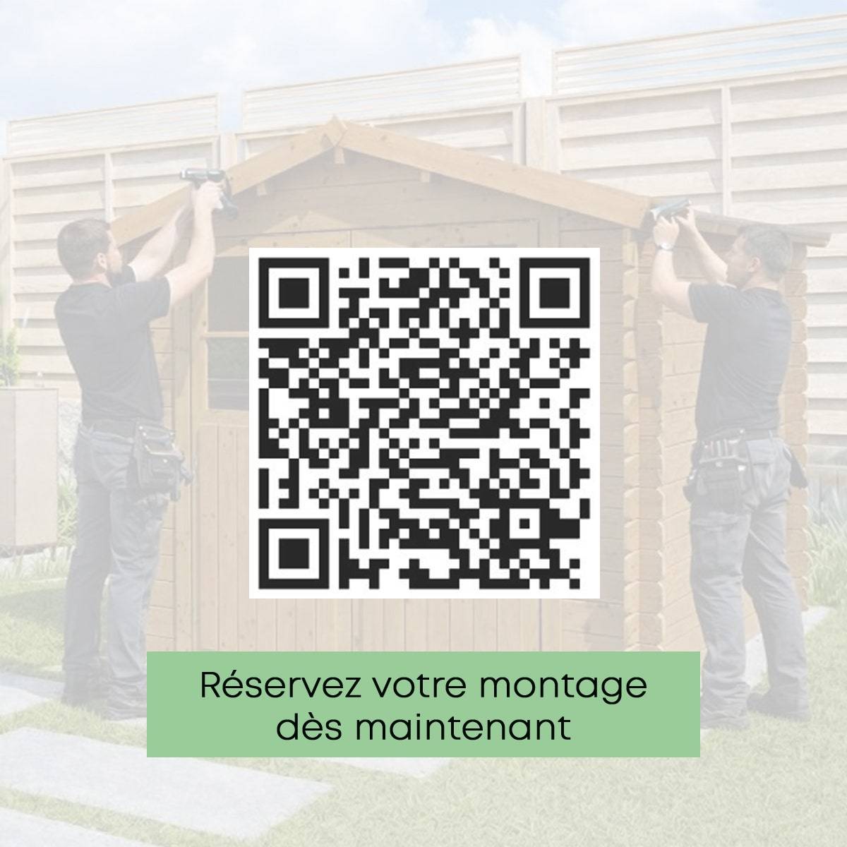 Abri de jardin - bois brut - 2,3 m² - Image 5