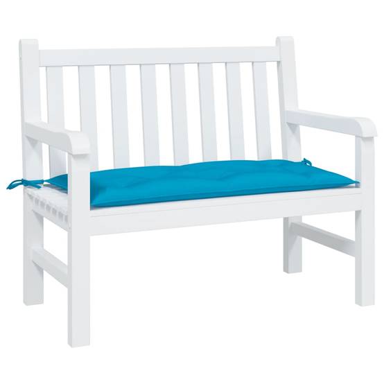 Coussin de banc de jardin bleu clair 100x50x7 cm tissu oxford MP331 - Image 2