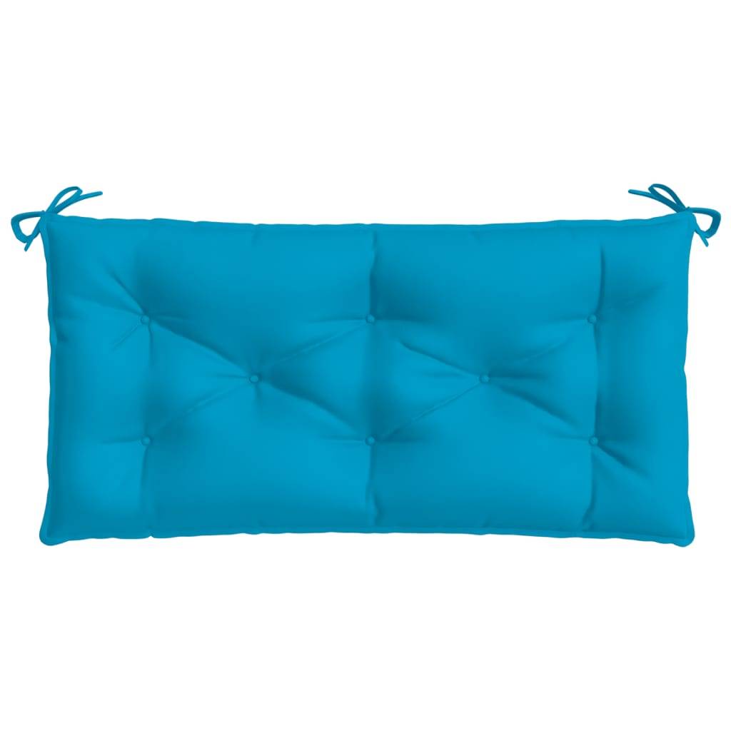 Coussin de banc de jardin bleu clair 100x50x7 cm tissu oxford MP331 - Image 4