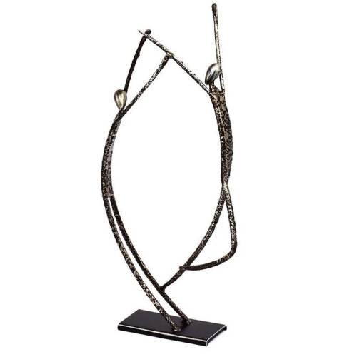 Statuette métal Duo Figure - Histoire de Fer MAGNETICLAND - Image 1