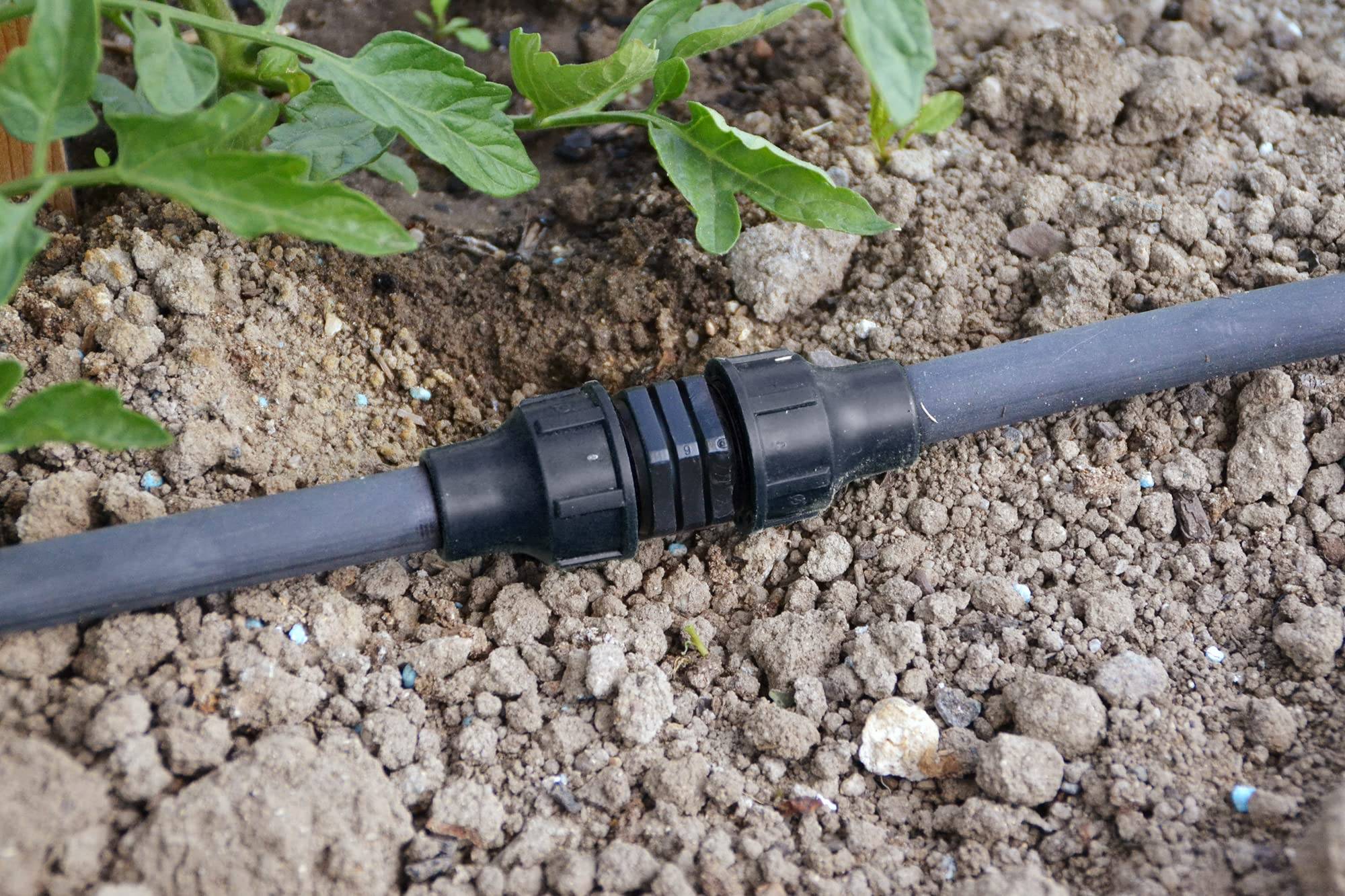 Jardibric - Jardibric - Jonction Irrigation Ø20 mm - Raccord Droit Tuyau PE 20 mm pour Conduite Principale Arrosage - Image 2