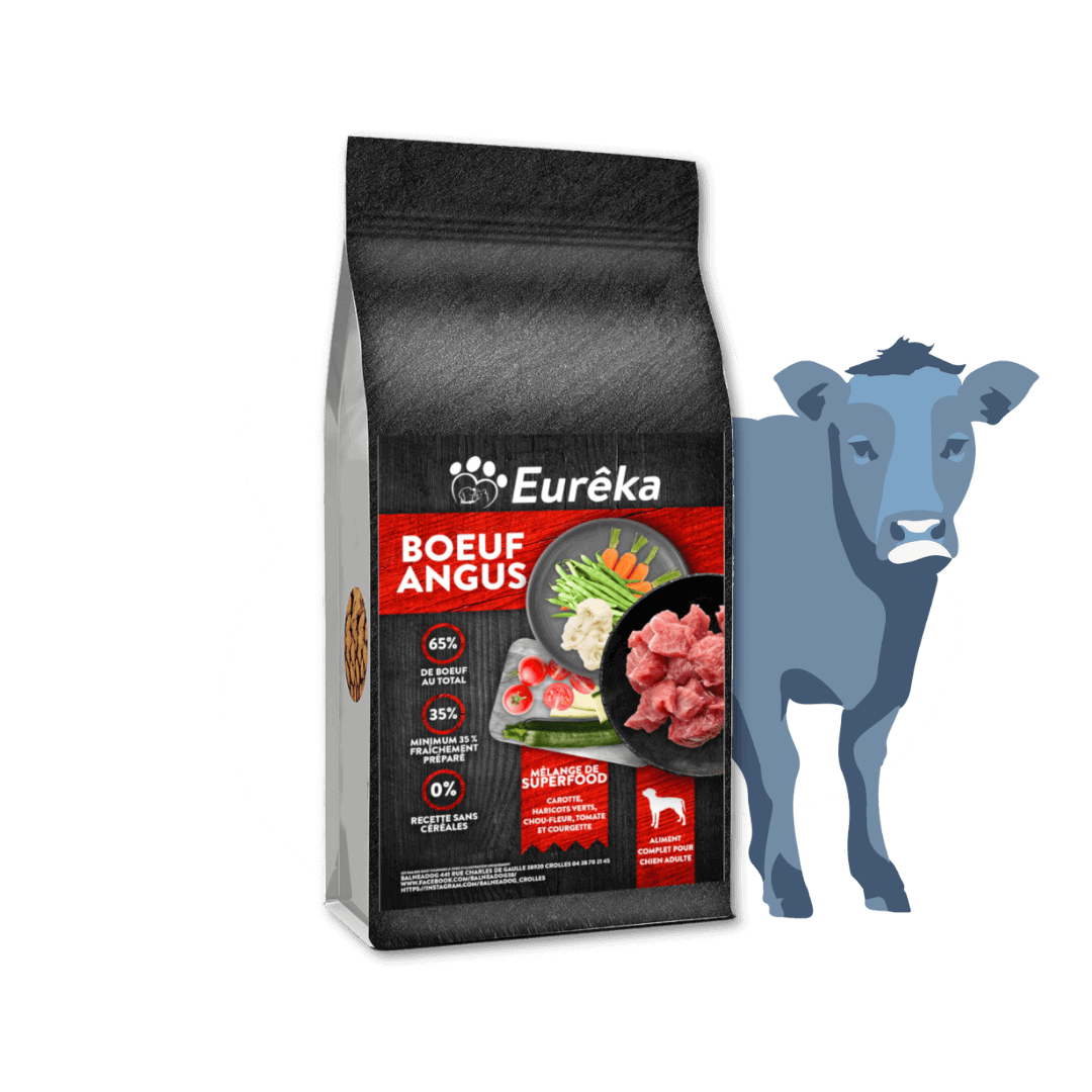 Croquettes chien adulte holistic sans céréales - Bœuf Angus - 12 Kg - Image 1