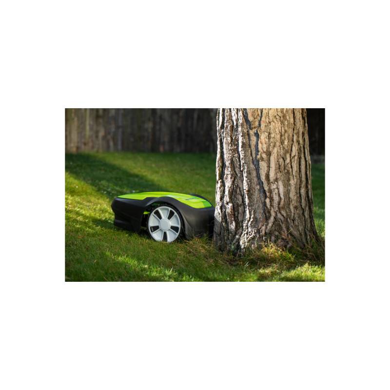 Greenworks - Pack robot tondeuse Optimow M GREENWORKS - pour 500m2 - 100m fil, 100 piquets et connecteurs - Image 6