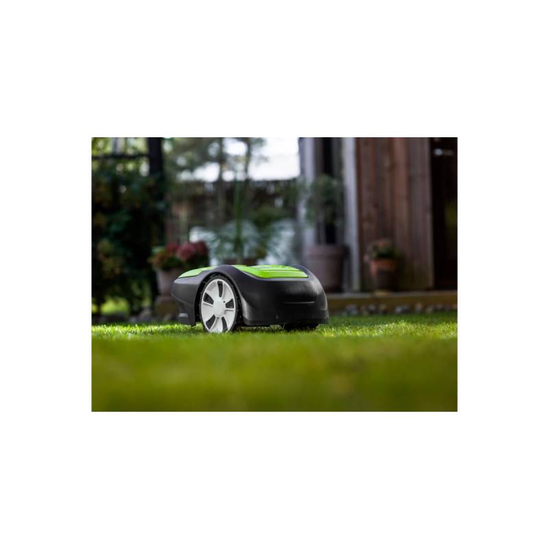 Greenworks - Pack robot tondeuse Optimow M GREENWORKS - pour 500m2 - 100m fil, 100 piquets et connecteurs - Image 4