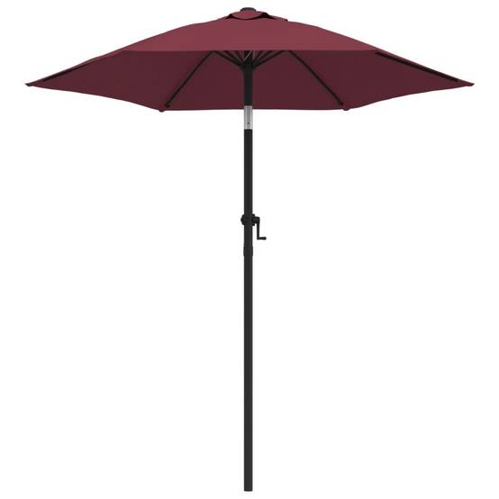Parasol de jardin, Parasol d'extérieur Bordeaux 200x224 cm Aluminium MP588 - Image 1