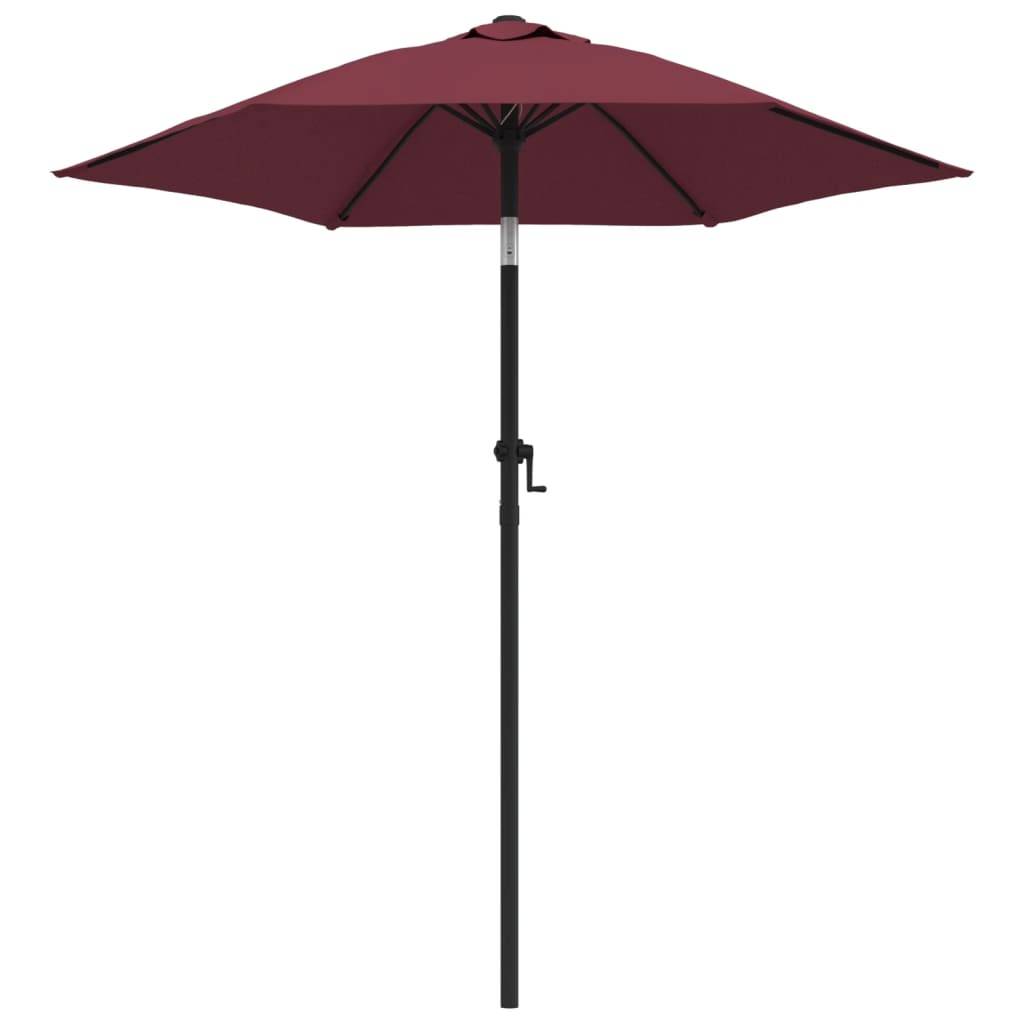 Parasol de jardin, Parasol d'extérieur Bordeaux 200x224 cm Aluminium MP588 - Image 1