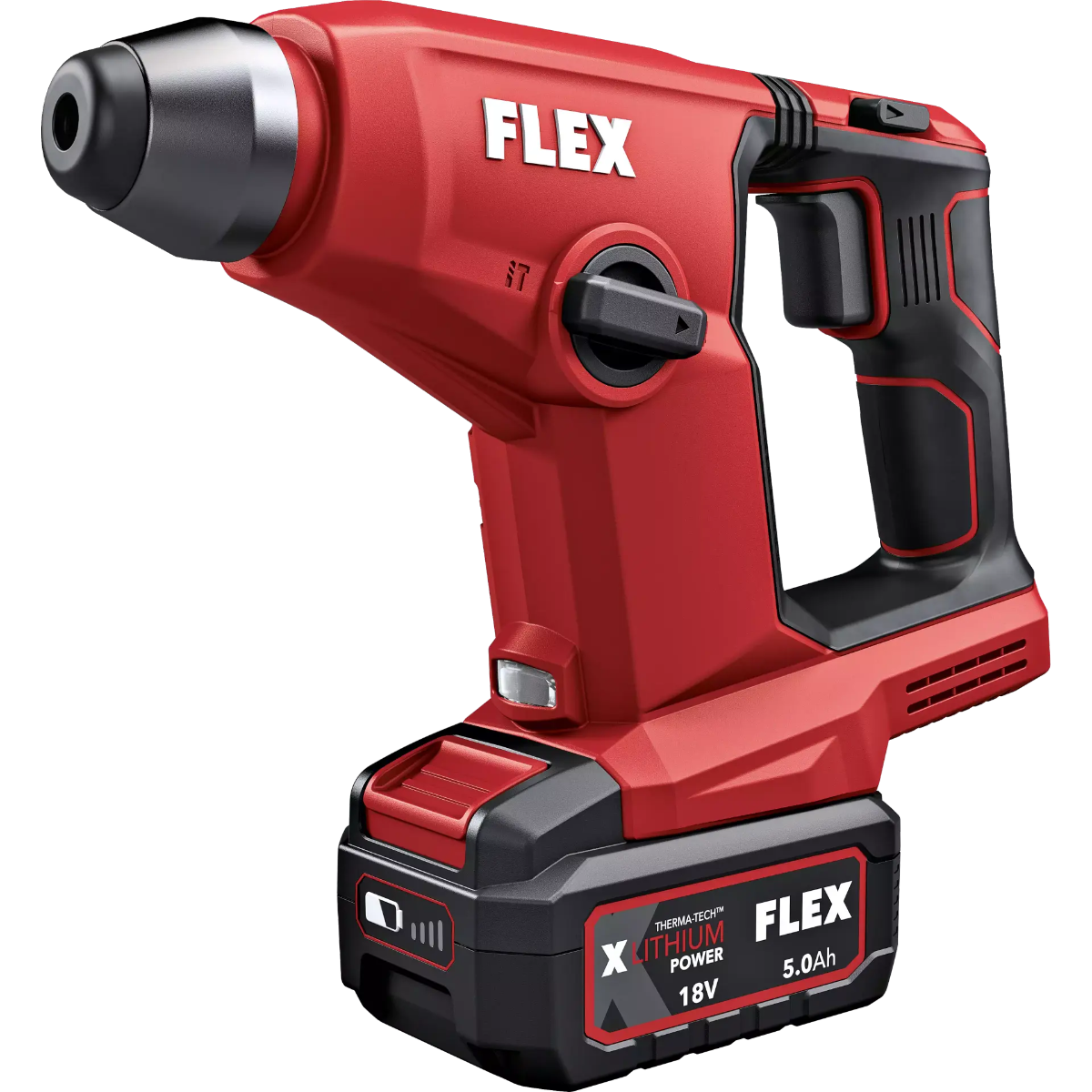 Marteau perforateur FLEX FHE 1-16 18.0-EC C - 2 batteries 18V 2.5 Ah + chargeur + coffret - 531312 - Image 3