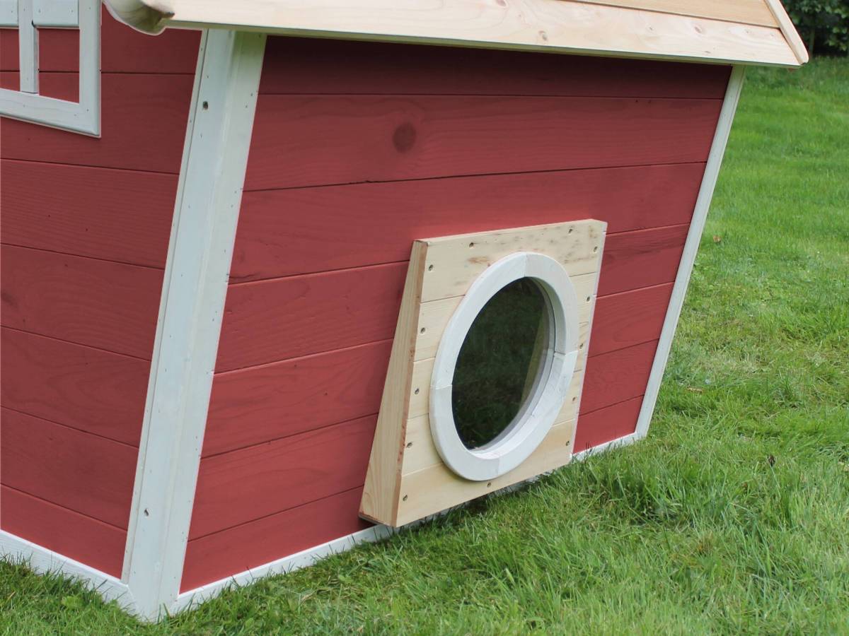 Exit Toys - Maisonnette en bois pour enfants Fantasia 100 Rouge - Exit Toys - Image 3