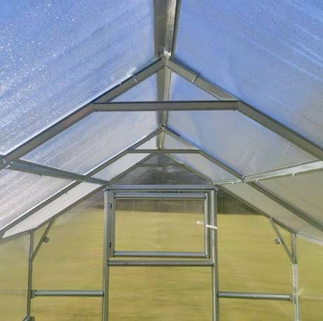Serre KLASIKA BERNARD 2,35 x 5 m (11,75 m²), 6 mm avec revêtement en polycarbonate - Image 7