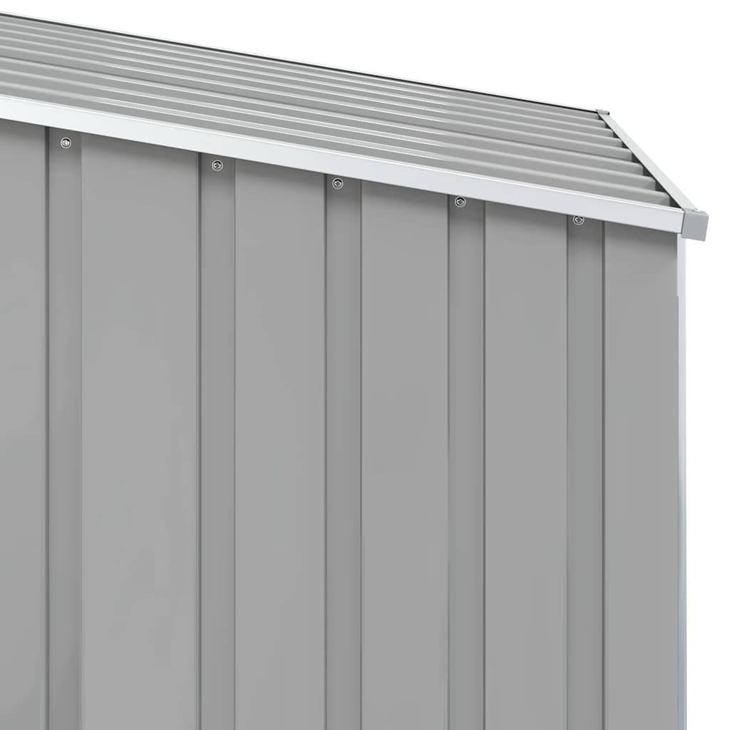 Vidaxl - Abri de jardin Gris 87x98x159 cm Acier galvanisé vidaXL 46290 - Image 4