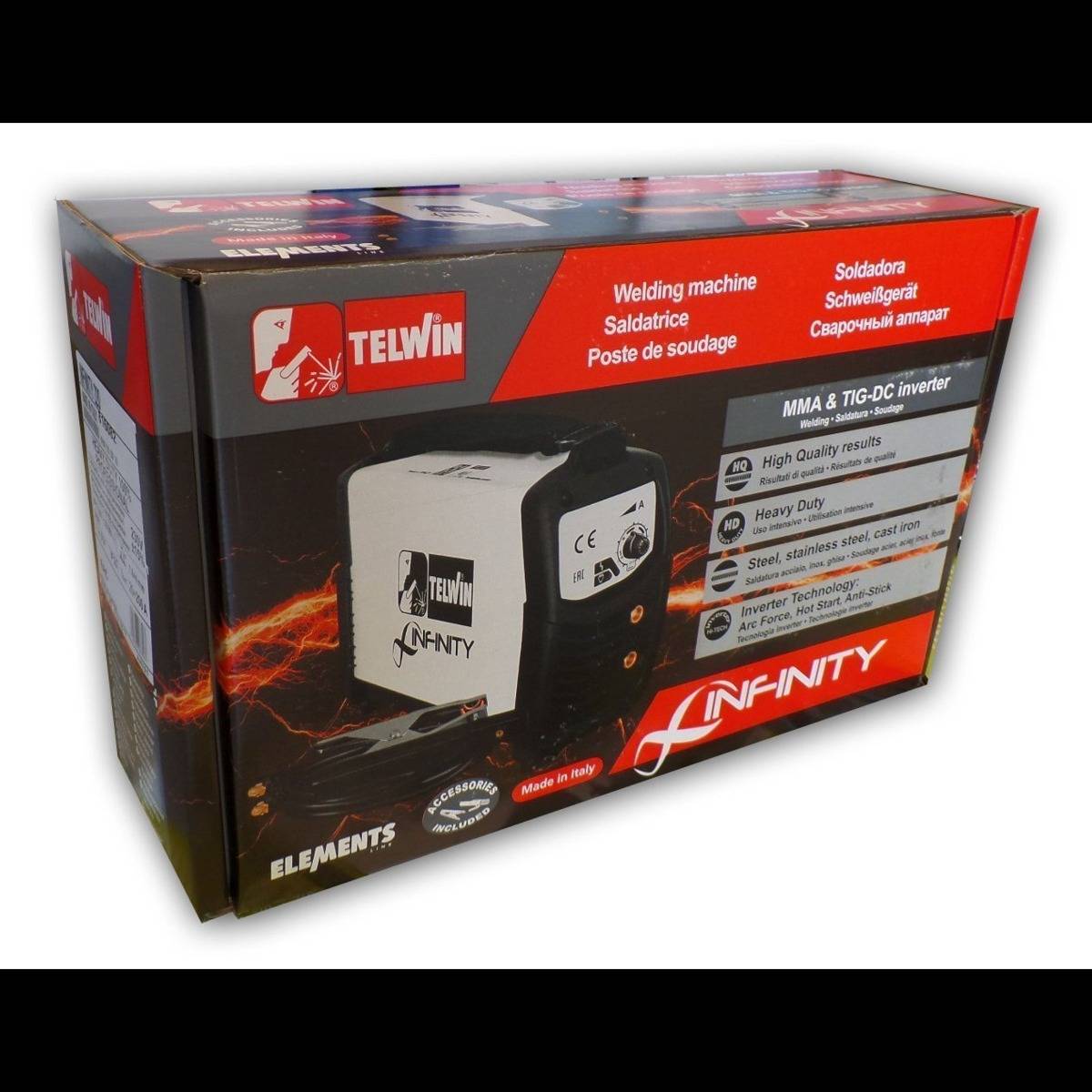 Poste à souder Inverter Infinity 220 - 230 V - TELWIN - 816082 - Image 5