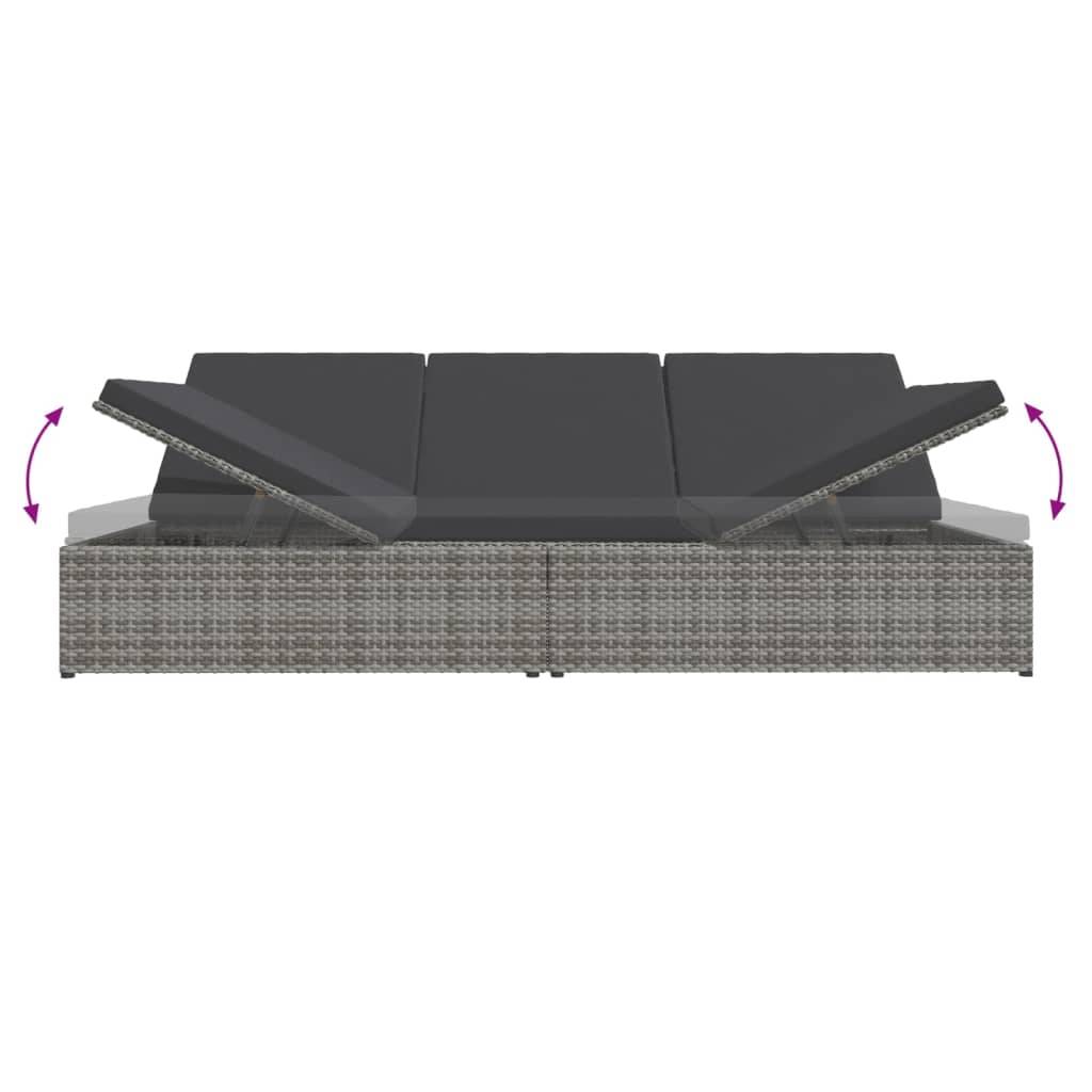 Prolenta Premium - Chaise longue pliante/transat  Juelsminde Vert  200 X 121 X 31/41/53/62 cm  - P87209V - Image 4