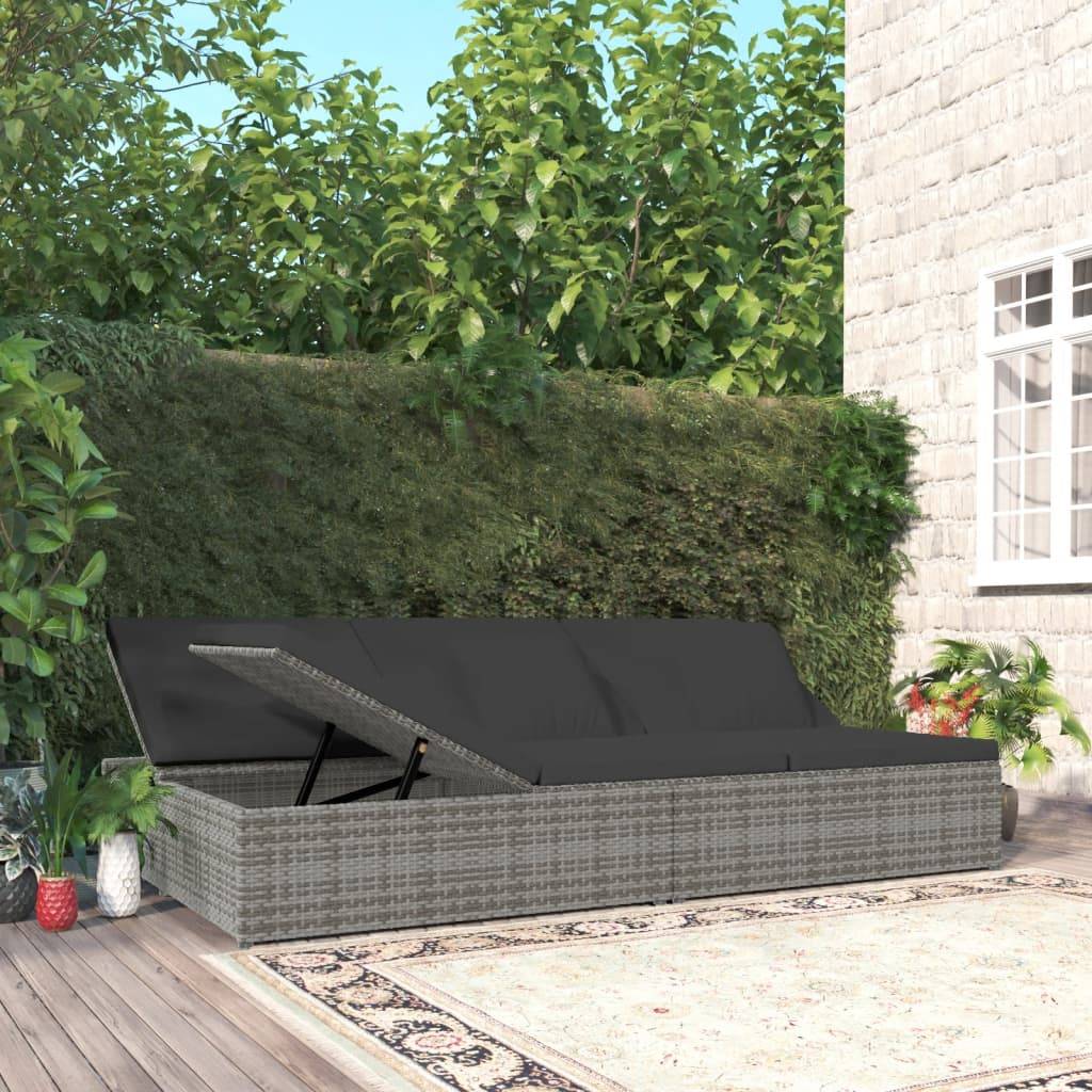 Prolenta Premium - Chaise longue pliante/transat Juelsminde Vert 200 X 121 X 31/41/53/62 cm - P87209V - Image 1