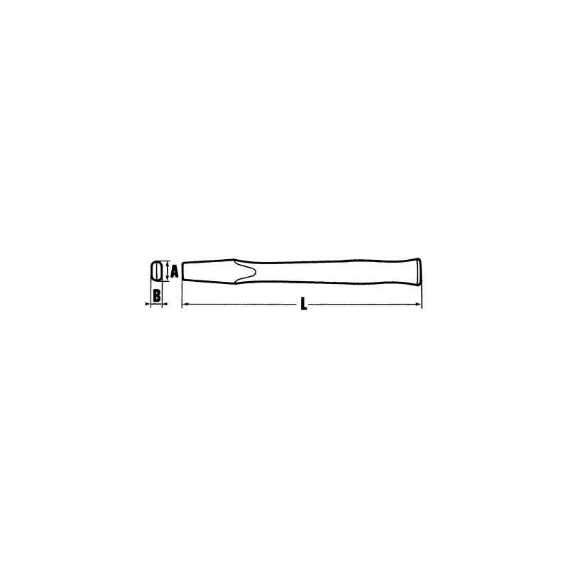 Manches frêne pour rivoirs - garnir - électriciens - menuisier - Image 2