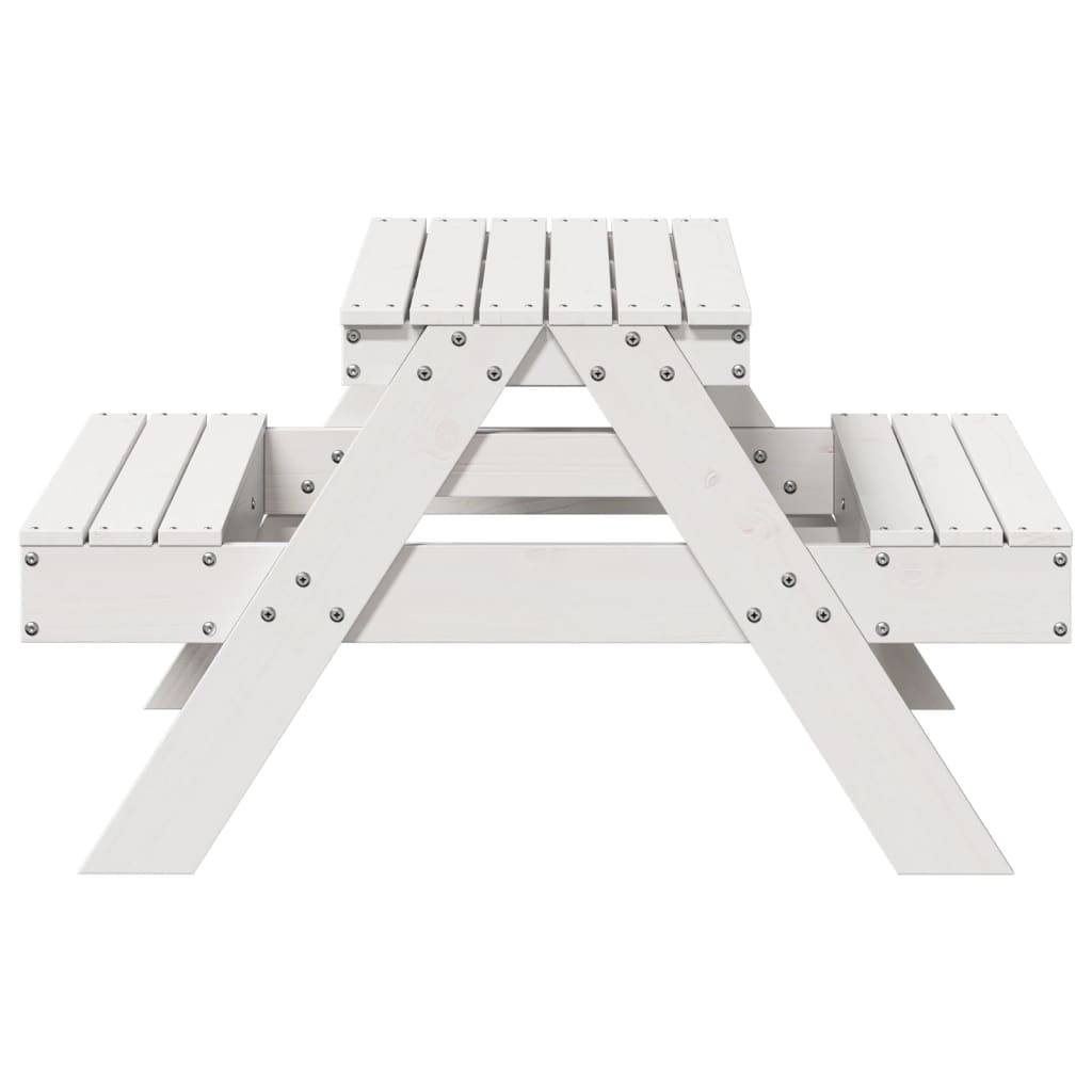 Table bois composite  Quindel Vert  88 X 97 X 52 cm  - P87211V - Image 5