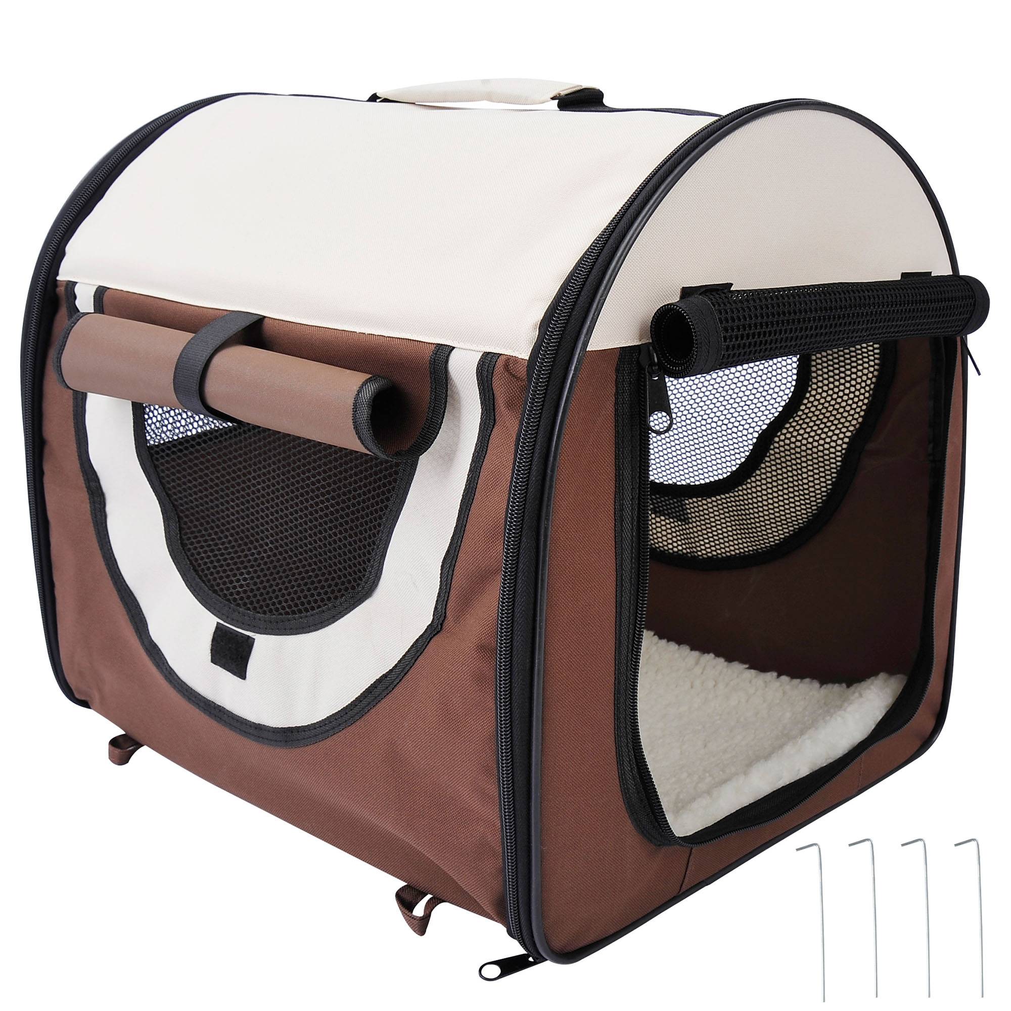 Sac de transport pliable tissu Oxford 46 x 36 x 41 cm - PANGIVO - Image 1