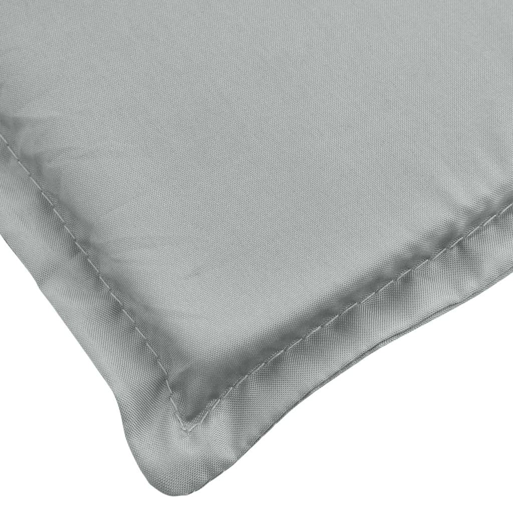 ComfortXL - Lot de 6 Coussins Dossier Bas Polyester Anti-glisse pour Chaise de Jardin Gris Clair Mélangé 100x50cm – ComfortXL Outdoor Living - Image 9
