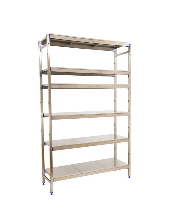 Etagère Sans Vis Simoninox Initial 6ss/1600x860x400 Acier Inox 1600x860x400 - Simonrack