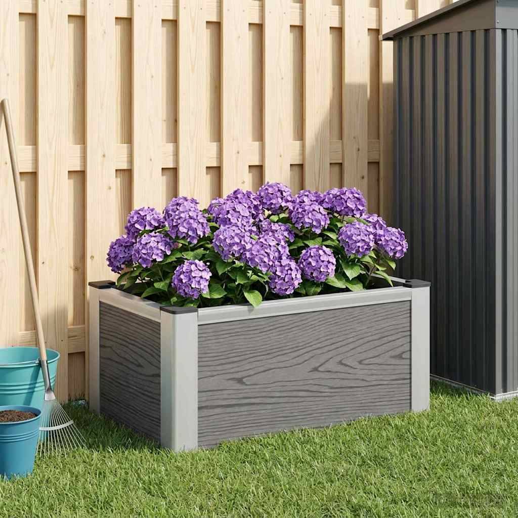 Prolenta Premium - Jardinière aluminium gris  50 x 30 x 22 cm  - Prolenta premium p327.2 - Image 1
