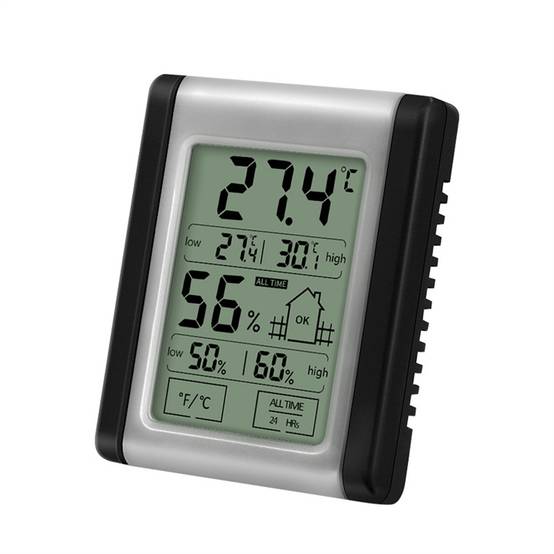 Thermomètre Hygromètre Électronique LCD - Mesure Précise Température et Humidité - Aimant et Support Inclus - Lytech - Image 1
