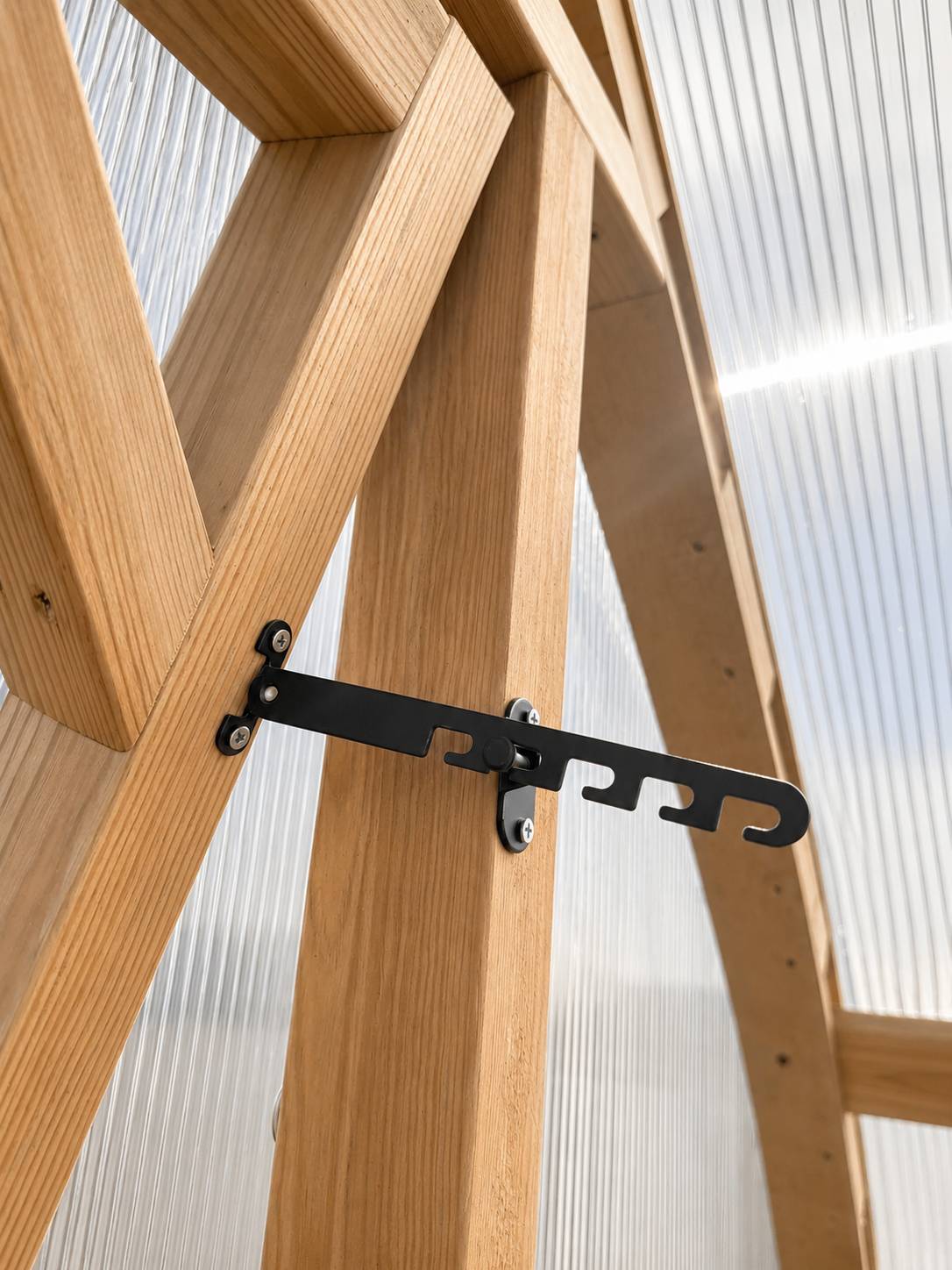 Serre en bois 24m² Norhage Tre 300 - Polycarbonate 16mm - Image 6