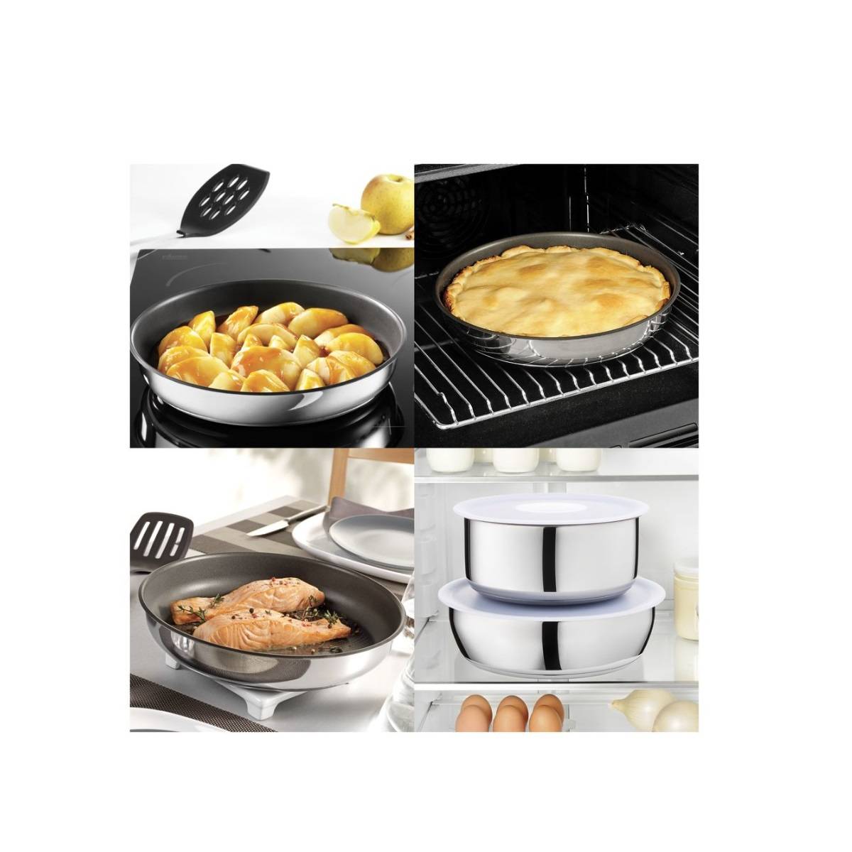 Poêle acier inoxydable 28cm L9730602 Tefal - Image 2